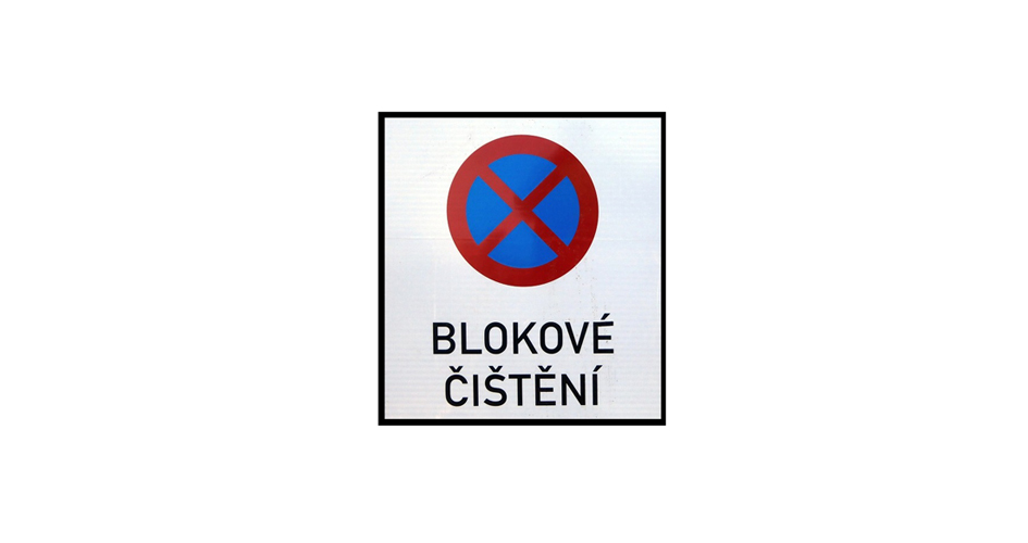 Blokové čištění v Líšni 2024