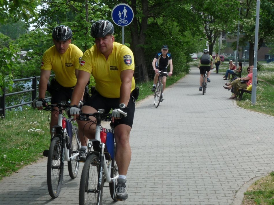 Cyklohlídky Městské policie Brno vyrazily do terénu
