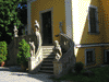 Venkovní zdobené schodiště