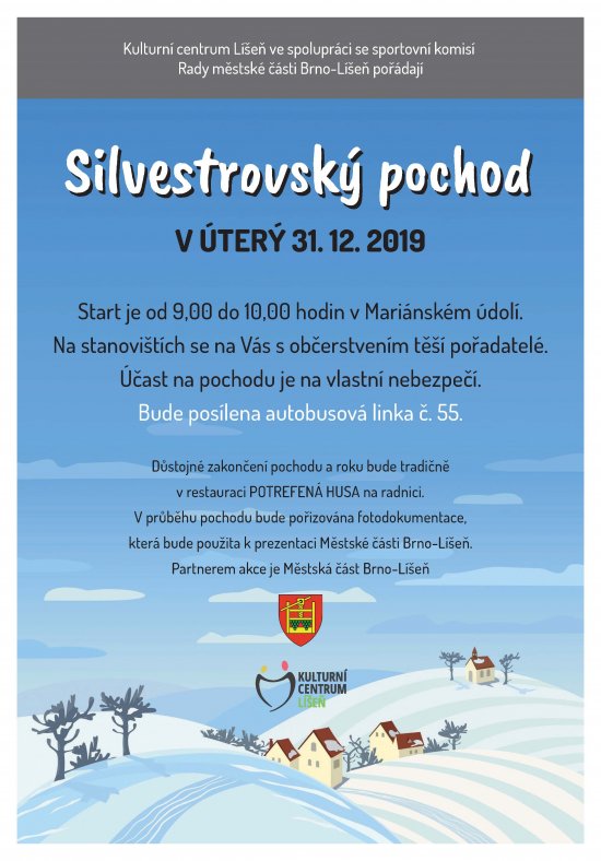 Silvestrovský pochod 2019