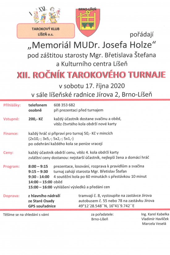 12. ročník tarokového turnaje