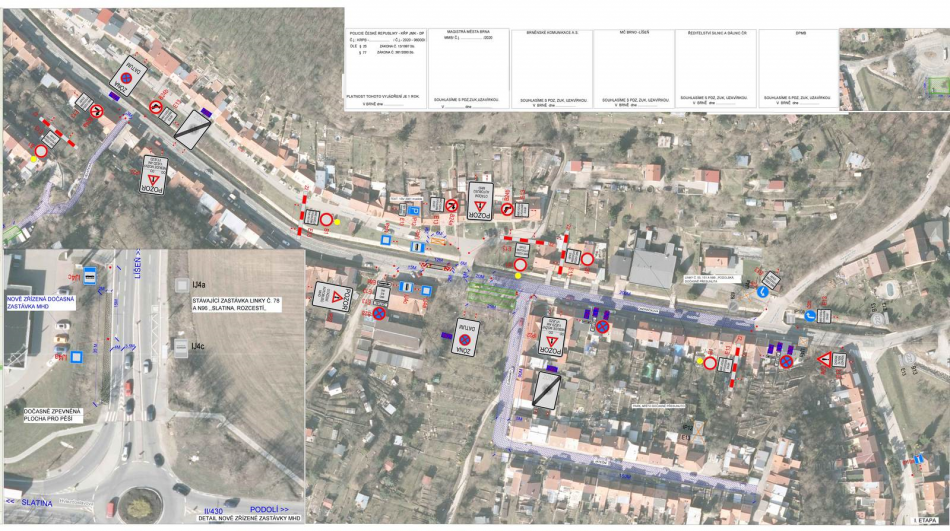 Kanalizace a komunikace Ondráčkova, Jateční, Zlámanky a Velatická - podrobnosti k projektu