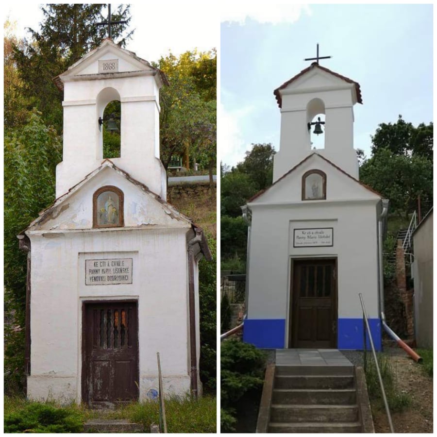 Mariánské údolí zdobí krásná kaplička
