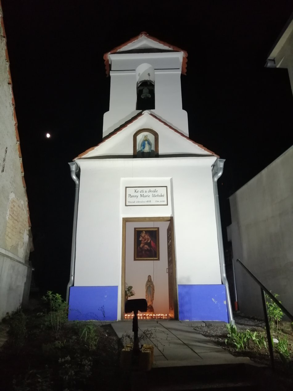 Opravená kaple Panny Marie Líšeňské na Ondráčkové se otevřela veřejnosti
