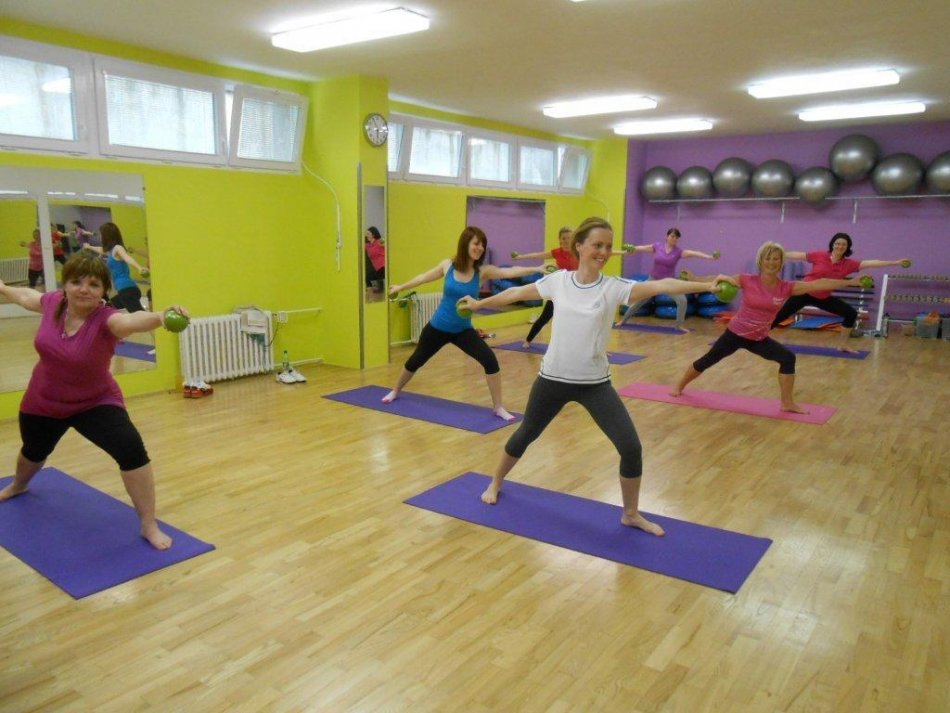 Zhodnocení sportovní akce - power joga, aerobic a posilování