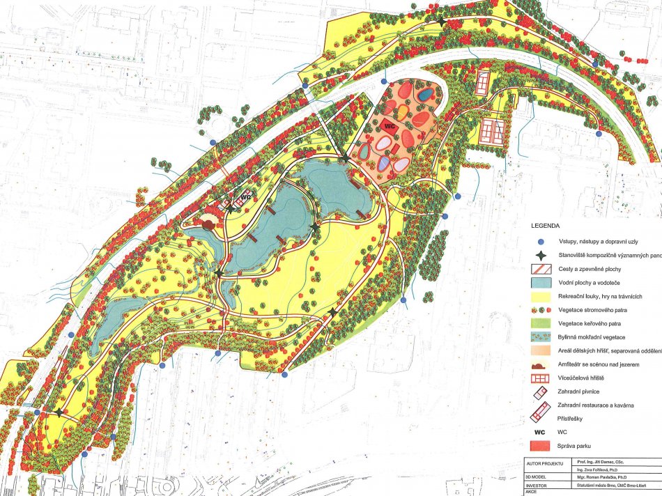 Projekt "Rokle", Revitalizace monokulturní zeleně, Realizace hřiště