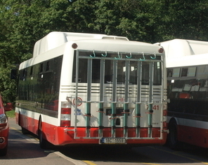 Na linku 55 vyjedou autobusy s cyklonosičem