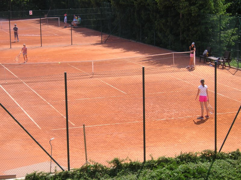 Tenisový turnaj děti